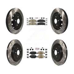 Transit Auto KDA-101358 Disc Brake Kit for 2012-2019 Ford Taurus, Ford Explorer, Ford Special Service Police Sedan & more - Front and Rear product image