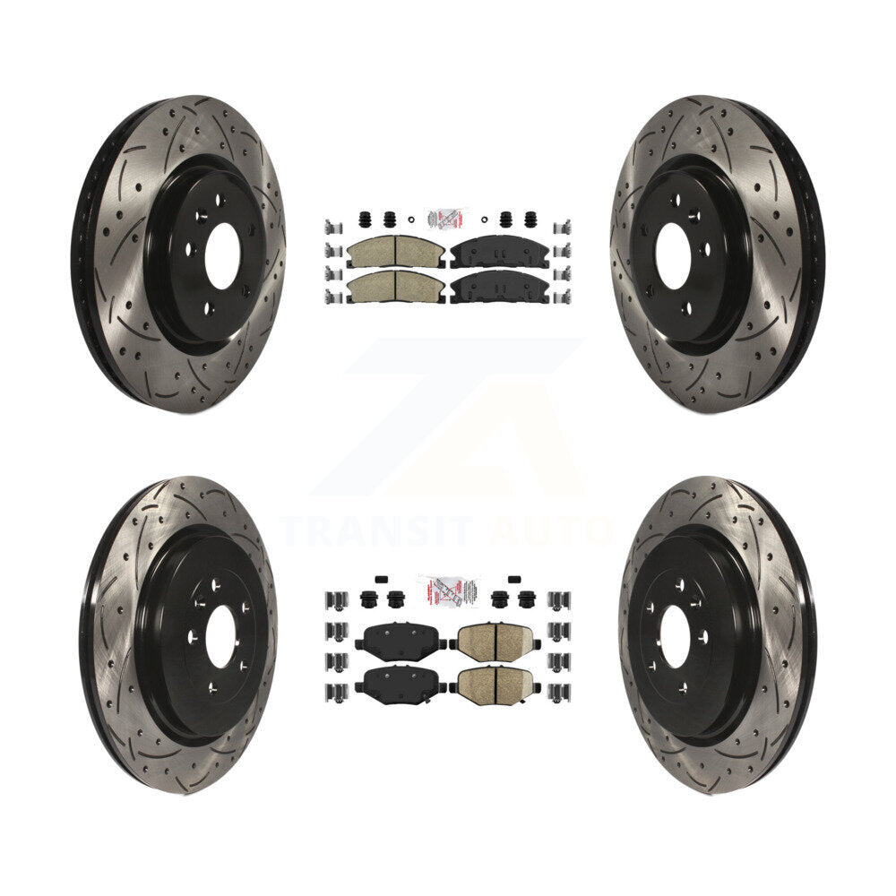 Transit Auto KDA-101359 Disc Brake Kit for 2013 Ford Explorer - Front and Rear product image