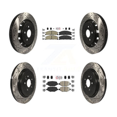 Transit Auto KDA-101360 Disc Brake Kit for 2012-2019 Ford Taurus, Lincoln MKT, Ford Explorer & more - Front and Rear product image