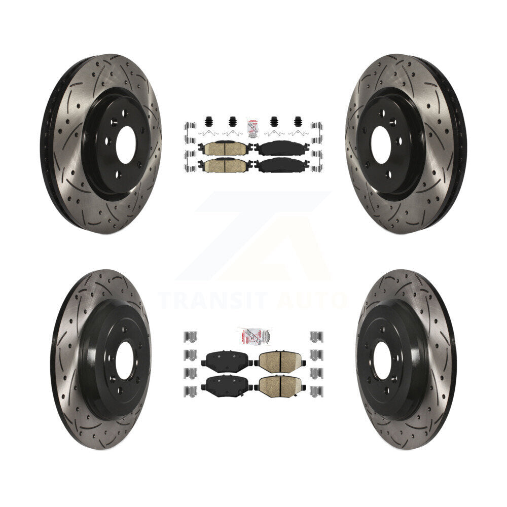 Transit Auto KDA-101374 Disc Brake Kit for 2015 Ford Explorer - Front and Rear product image