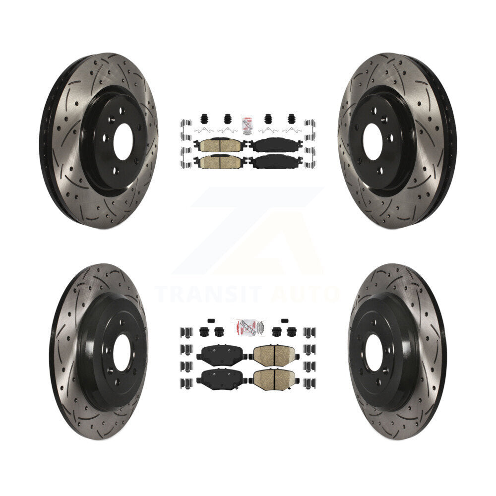 Transit Auto KDA-101376 Disc Brake Kit for 2015 Ford Explorer - Front and Rear product image