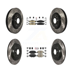 Transit Auto KDA-101377 Disc Brake Kit for 2009-2019 Ford Explorer, Ford Flex, Lincoln MKS & more - Front and Rear product image