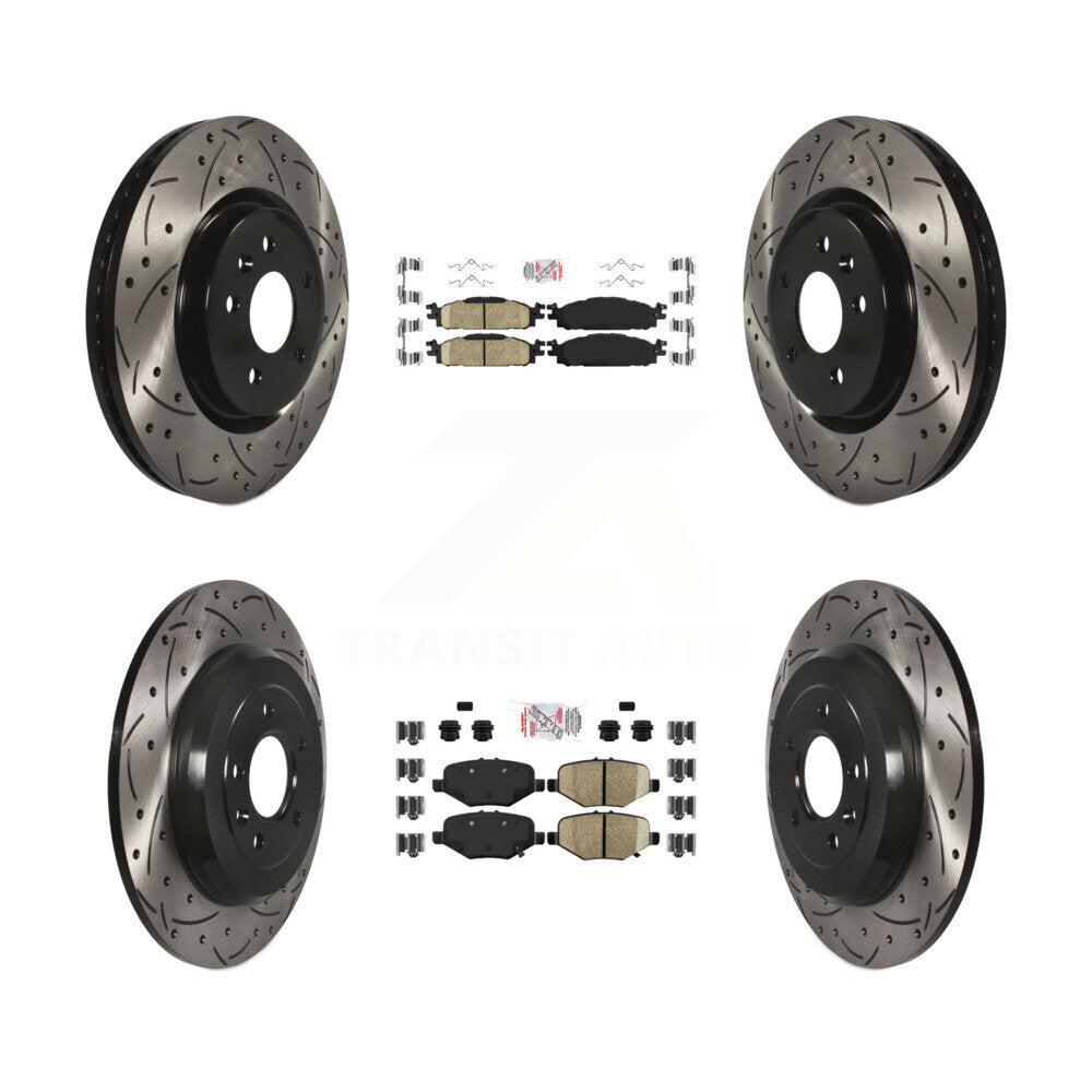 Transit Auto KDA-101388 Disc Brake Kit for 2015 Ford Explorer - Front and Rear product image