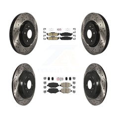 Transit Auto KDA-101389 Disc Brake Kit for 2009-2019 Ford Explorer, Ford Flex, Lincoln MKS & more - Front and Rear product image