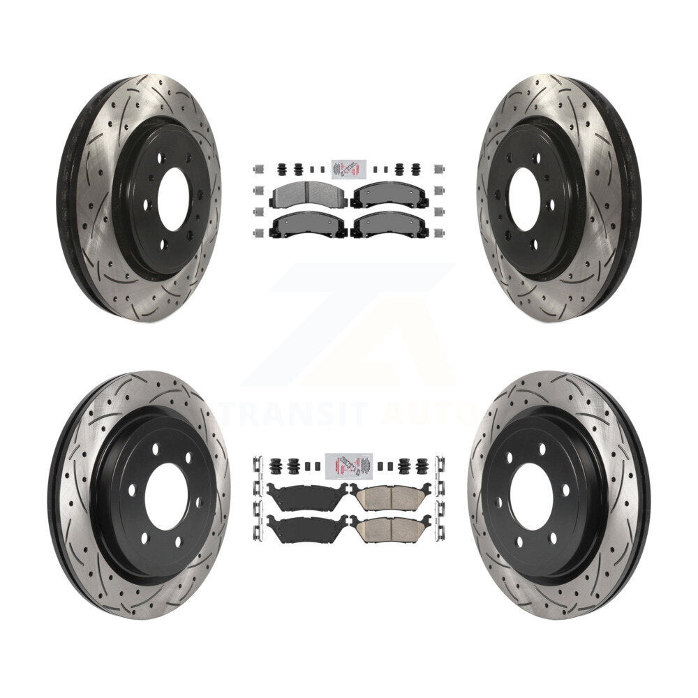 Transit Auto KDA-101392 Disc Brake Kit for 2018-2021 Ford Expedition, Ford F-150, Lincoln Navigator - Front and Rear product image