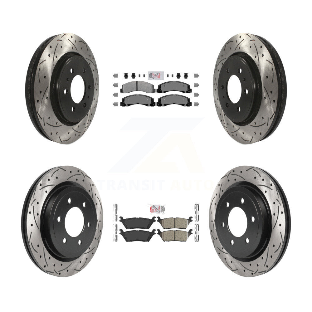 Transit Auto KDA-101393 Disc Brake Kit for 2018-2021 Ford Expedition, Ford F-150, Lincoln Navigator - Front and Rear product image
