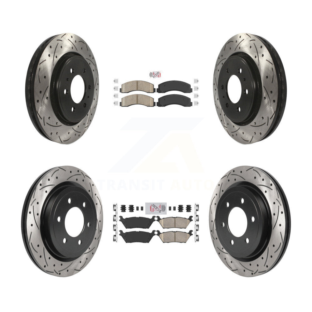 Transit Auto KDA-101394 Disc Brake Kit for 2018-2021 Ford Expedition, Ford F-150, Lincoln Navigator - Front and Rear product image