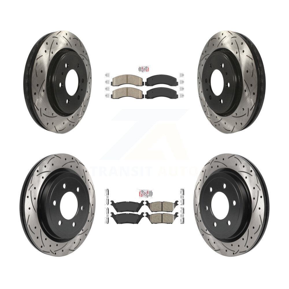 Transit Auto KDA-101395 Disc Brake Kit for 2018-2021 Ford Expedition, Ford F-150, Lincoln Navigator - Front and Rear product image