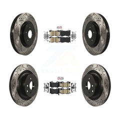 Transit Auto KDA-101398 Disc Brake Kit for 2009-2013 INFINITI G37 - Front and Rear product image