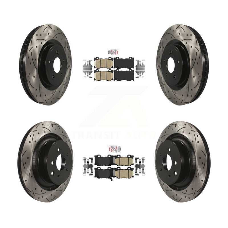 Transit Auto KDA-101398 Disc Brake Kit for 2009-2013 INFINITI G37 - Front and Rear product image