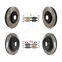Transit Auto KDA-101399 Disc Brake Kit for 2007-2014 INFINITI Q60, INFINITI G37, INFINITI G35 - Front and Rear product image