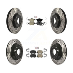 Transit Auto KDA-101408 Disc Brake Kit for 2009-2018 Volkswagen Tiguan Limited, Audi Q3, Audi Q3 Quattro & more - Front and Rear product image