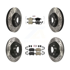 Transit Auto KDA-101409 Disc Brake Kit for 2009-2018 Volkswagen Tiguan Limited, Audi Q3, Audi Q3 Quattro & more - Front and Rear product image