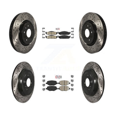 Transit Auto KDA-101418 Disc Brake Kit for 2009-2010 Lincoln MKS - Front and Rear product image