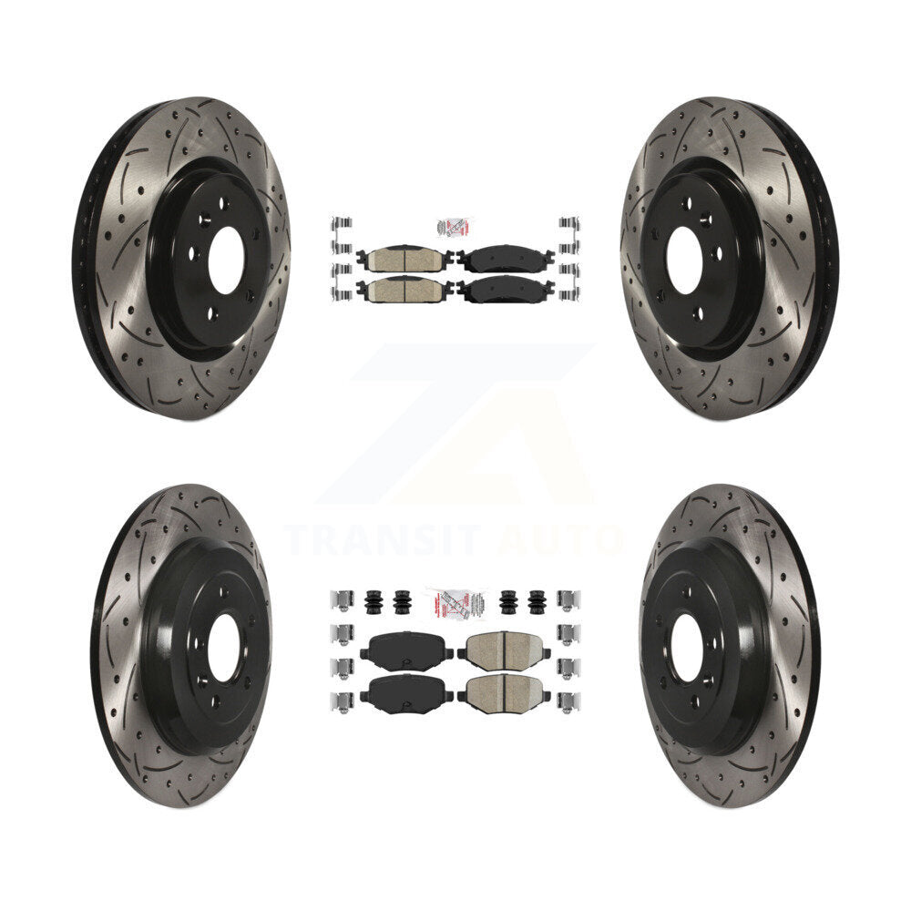 Transit Auto KDA-101419 Disc Brake Kit for 2009-2010 Lincoln MKS - Front and Rear product image