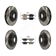 Transit Auto KDA-101432 Disc Brake Kit for 2013-2020 Ford Fusion, Lincoln MKZ - Front and Rear product image