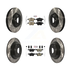 Transit Auto KDA-101433 Disc Brake Kit for 2013-2020 Ford Fusion, Lincoln MKZ - Front and Rear product image
