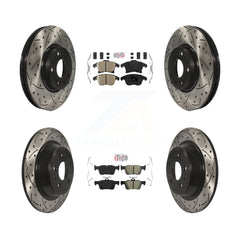 Transit Auto KDA-101436 Disc Brake Kit for 2013-2020 Ford Fusion, Lincoln MKZ - Front and Rear product image