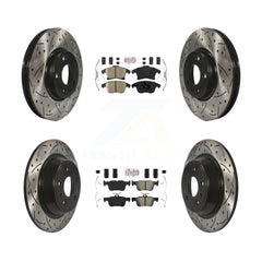 Transit Auto KDA-101437 Disc Brake Kit for 2013-2020 Ford Fusion, Lincoln MKZ - Front and Rear product image