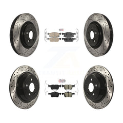 Transit Auto KDA-101444 Disc Brake Kit for 2017-2020 Lincoln Continental, Ford Fusion, Lincoln MKZ - Front and Rear product image