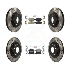 Transit Auto KDA-101472 Disc Brake Kit for 2016-2018 Mazda CX-3 - Front and Rear product image
