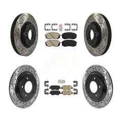 Transit Auto KDA-101487 Disc Brake Kit for 2016 Kia Soul EV - Front and Rear product image