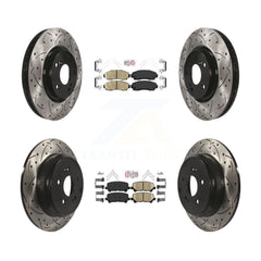 Transit Auto KDA-101500 Disc Brake Kit for 2011-2014 Honda Odyssey - Front and Rear product image