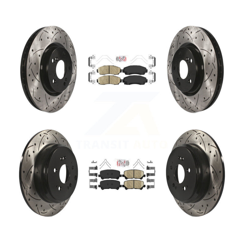 Transit Auto KDA-101500 Disc Brake Kit for 2011-2014 Honda Odyssey - Front and Rear product image