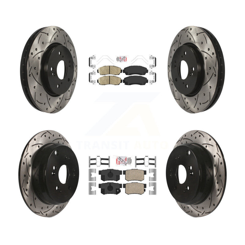 Transit Auto KDA-101503 Disc Brake Kit for 2007-2012 Acura RDX - Front and Rear product image