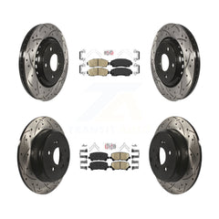 Transit Auto KDA-101506 Disc Brake Kit for 2015-2017 Honda Odyssey - Front and Rear product image