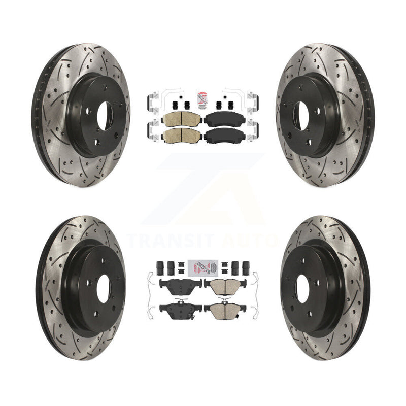 Transit Auto KDA-101509 Disc Brake Kit for 2016-2019 Subaru Legacy - Front and Rear product image
