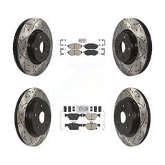 Transit Auto KDA-101511 Disc Brake Kit for 2015-2021 Subaru WRX, Subaru Legacy, Subaru Outback - Front and Rear product image