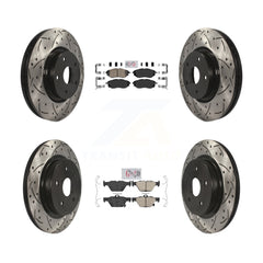 Transit Auto KDA-101514 Disc Brake Kit for 2015-2021 Subaru WRX, Subaru Legacy, Subaru Outback - Front and Rear product image