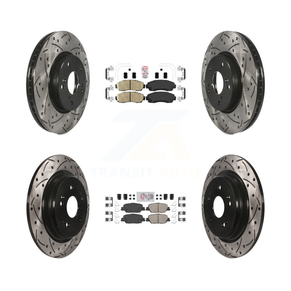 Transit Auto KDA-101520 Disc Brake Kit for 2020 Honda CR-V - Front and Rear product image