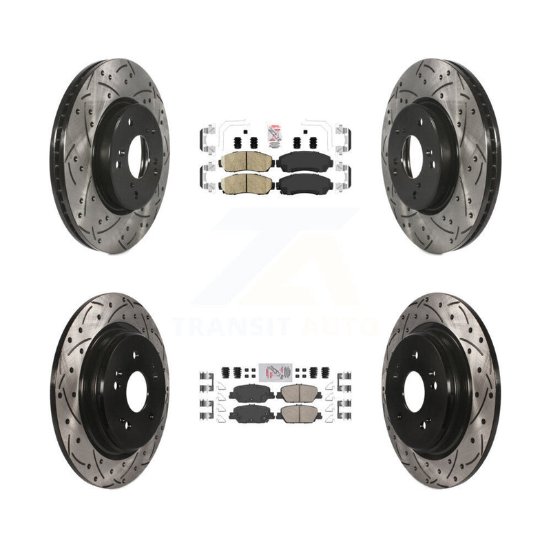 Transit Auto KDA-101520 Disc Brake Kit for 2020 Honda CR-V - Front and Rear product image