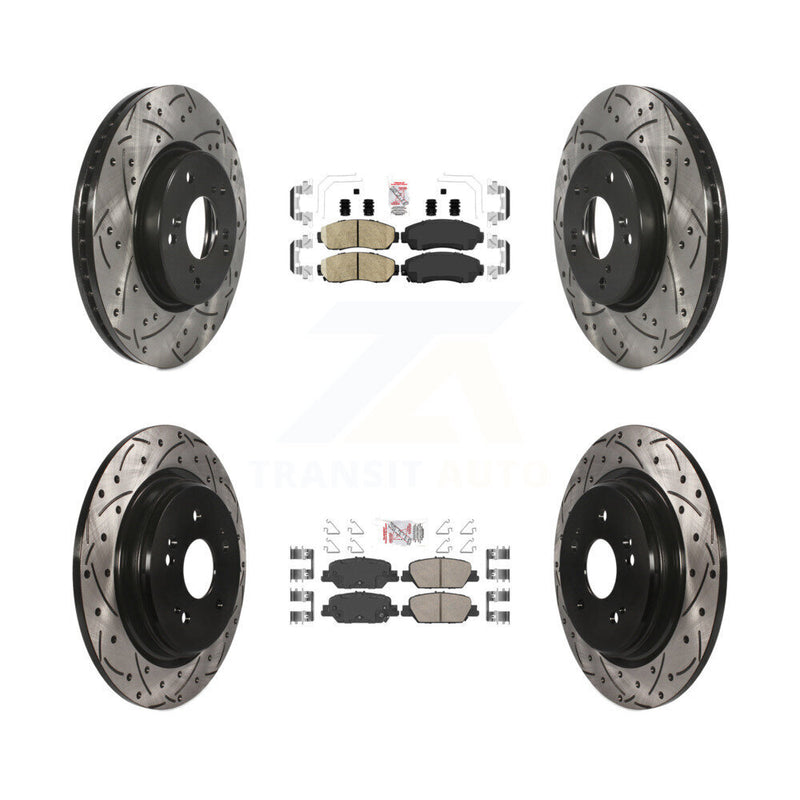 Transit Auto KDA-101522 Disc Brake Kit for 2020 Honda CR-V - Front and Rear product image