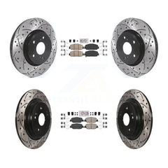 Transit Auto KDA-101525 Disc Brake Kit for 2017-2023 Honda CR-V - Front and Rear product image