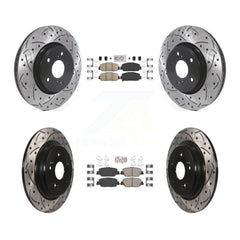 Transit Auto KDA-101527 Disc Brake Kit for 2017-2023 Honda CR-V - Front and Rear product image