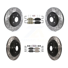 Transit Auto KDA-101529 Disc Brake Kit for 2017-2023 Honda CR-V - Front and Rear product image