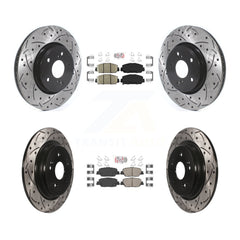 Transit Auto KDA-101531 Disc Brake Kit for 2017-2023 Honda CR-V - Front and Rear product image
