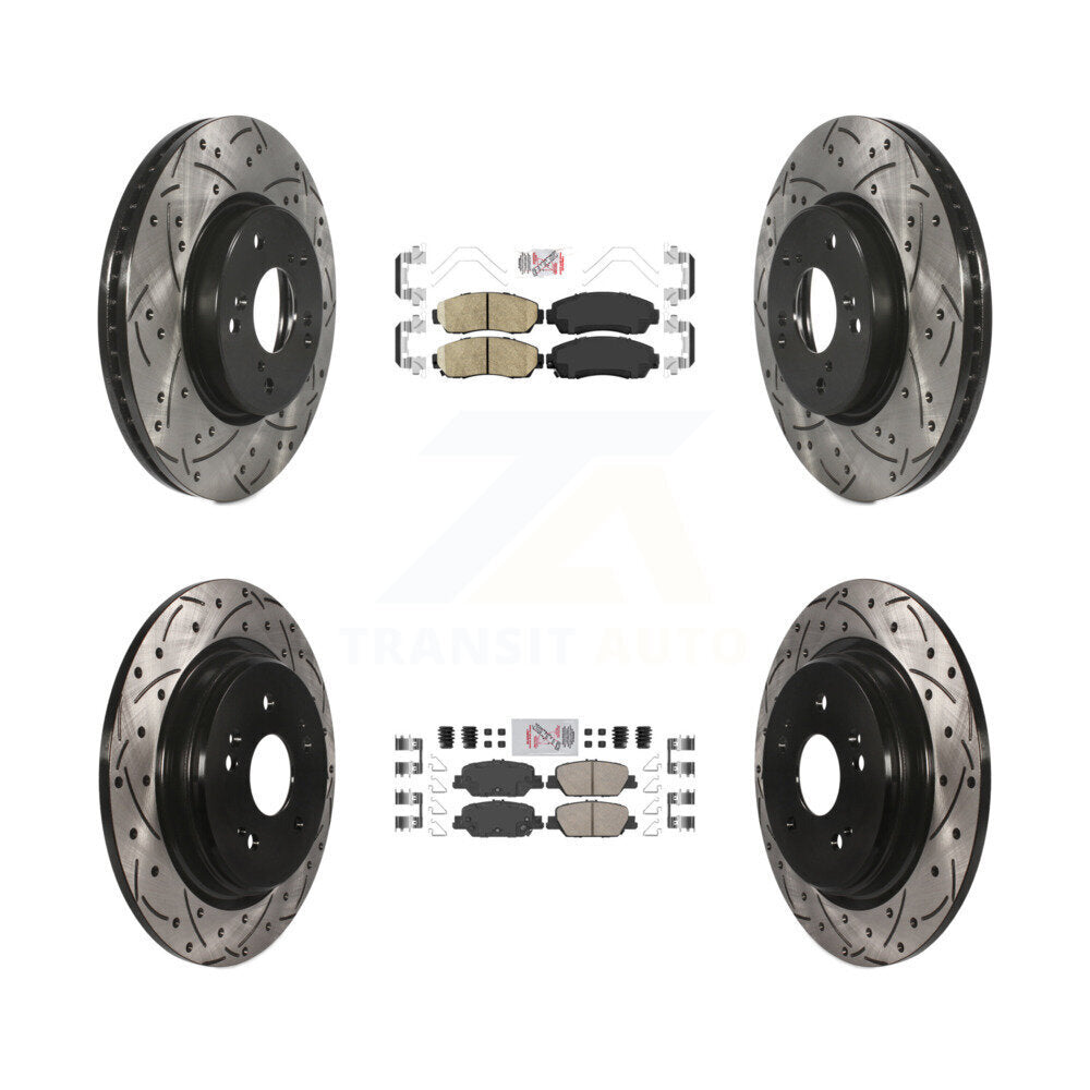 Transit Auto KDA-101532 Disc Brake Kit for 2020 Honda CR-V - Front and Rear product image