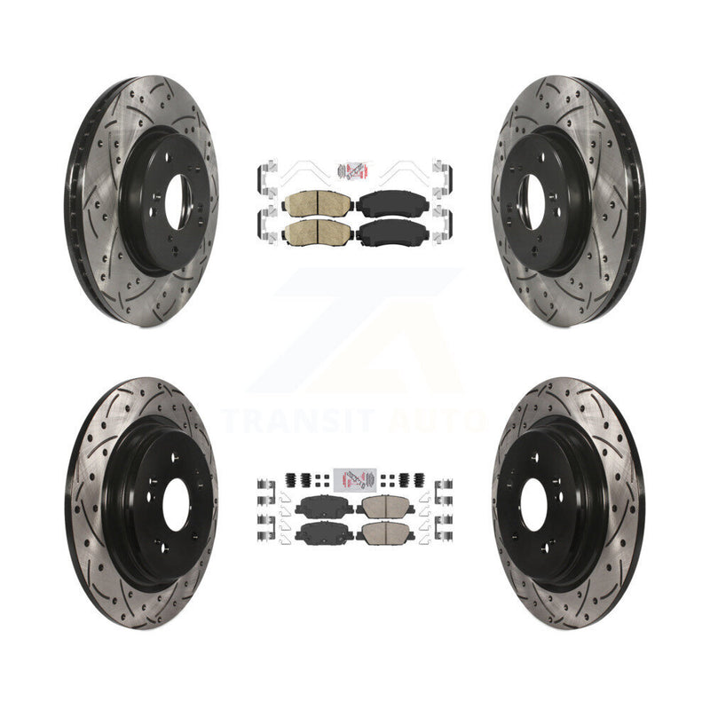 Transit Auto KDA-101532 Disc Brake Kit for 2020 Honda CR-V - Front and Rear product image