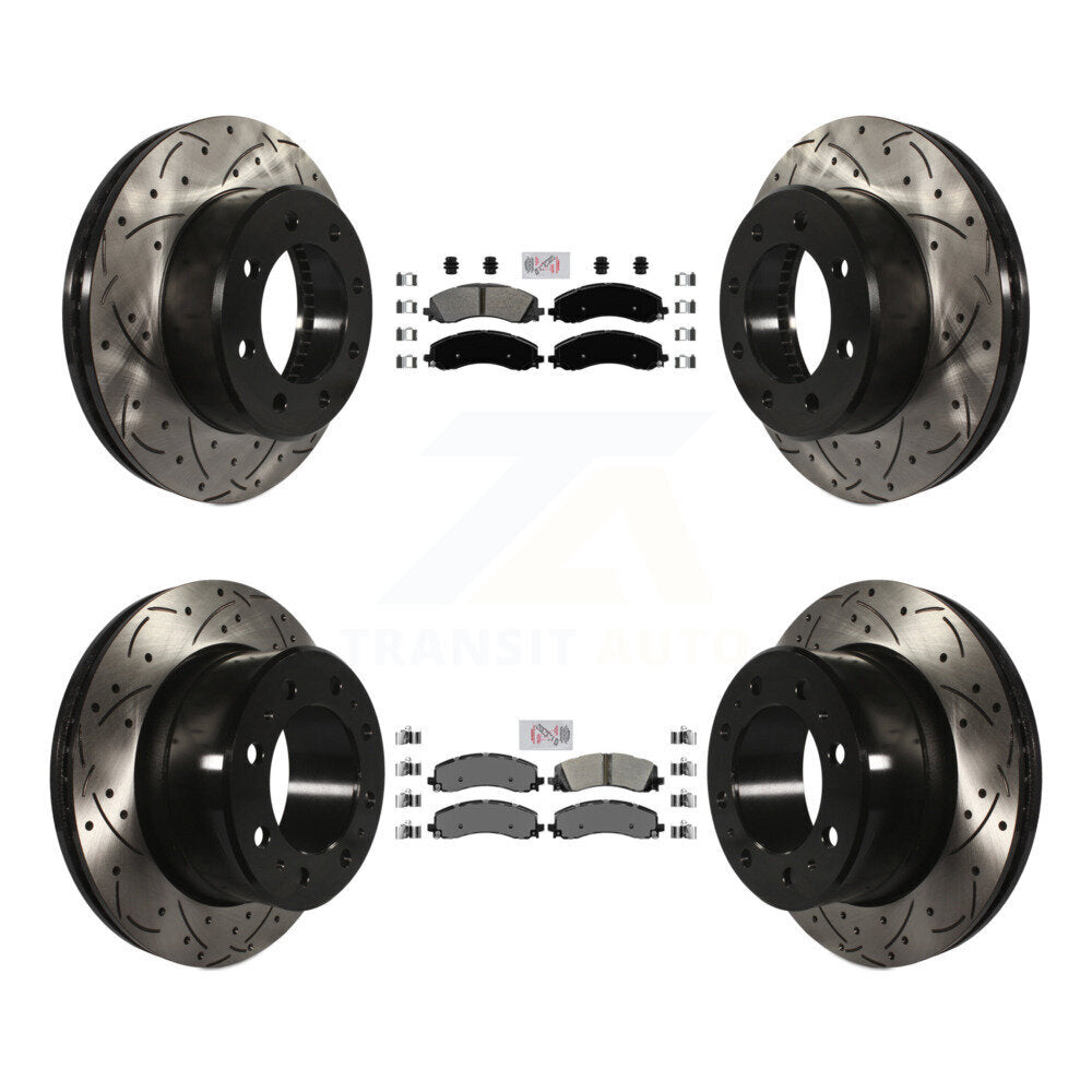 Transit Auto KDA-101536 Disc Brake Kit for 2019-2024 Ram 2500, Ram 3500 - Front and Rear product image