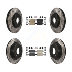 Transit Auto KDA-101544 Disc Brake Kit for 2011-2017 Chevrolet Cruze, Buick Verano, Chevrolet Orlando & more - Front and Rear product image