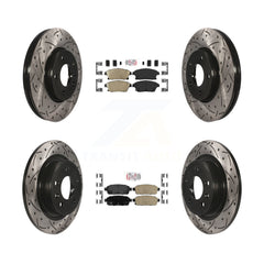 Transit Auto KDA-101545 Disc Brake Kit for 2011-2017 Chevrolet Cruze, Buick Verano, Chevrolet Orlando & more - Front and Rear product image