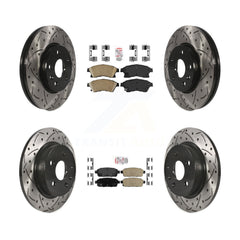 Transit Auto KDA-101549 Disc Brake Kit for 2011-2017 Chevrolet Cruze Limited, Chevrolet Sonic, Chevrolet Cruze - Front and Rear product image