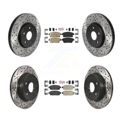 Transit Auto KDA-101552 Disc Brake Kit for 2013-2017 Buick Encore, Chevrolet Trax - Front and Rear product image