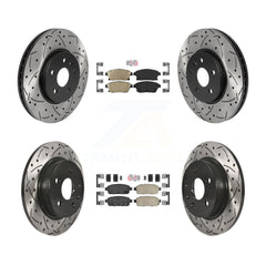 Transit Auto KDA-101554 Disc Brake Kit for 2013-2017 Buick Encore, Chevrolet Trax - Front and Rear product image