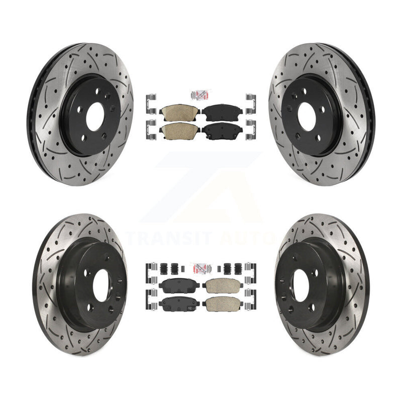Transit Auto KDA-101554 Disc Brake Kit for 2013-2017 Buick Encore, Chevrolet Trax - Front and Rear product image