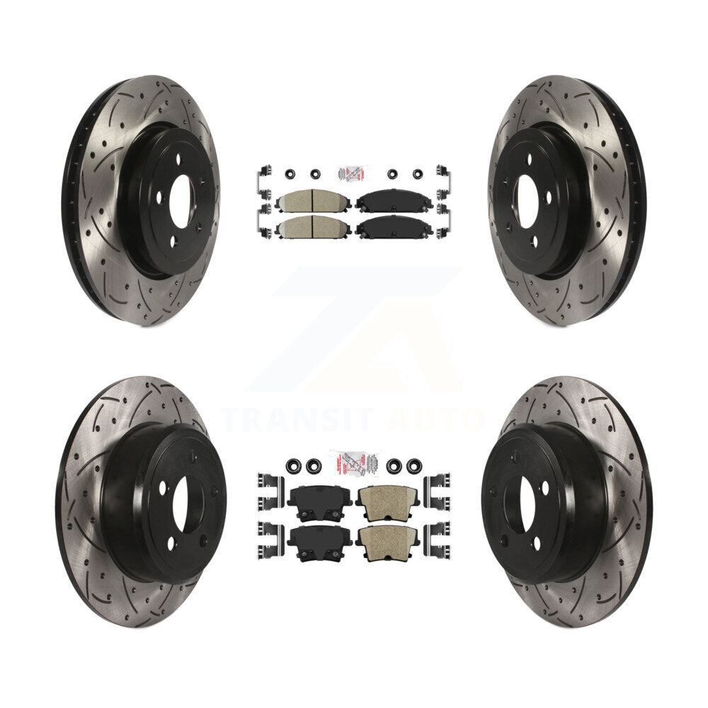 Transit Auto KDA-101566 Disc Brake Kit for 2005-2006 Chrysler 300 - Front and Rear product image